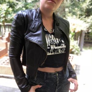 Mason Leather Moto Jacket